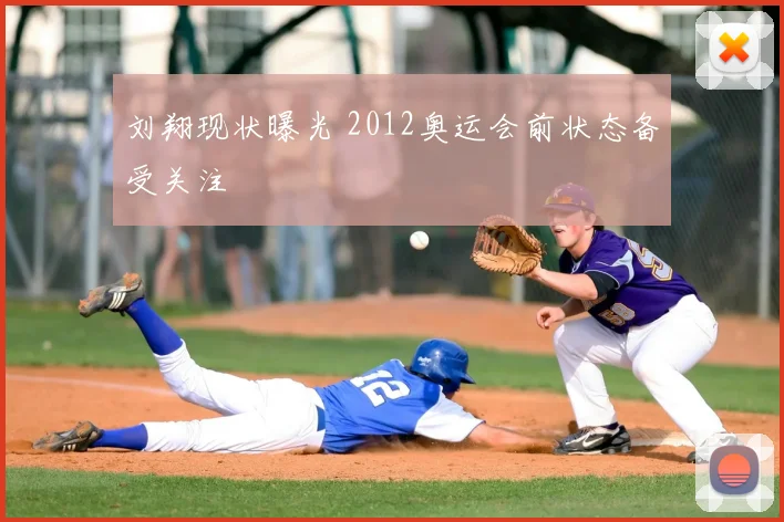 刘翔现状曝光 2012奥运会前状态备受关注
