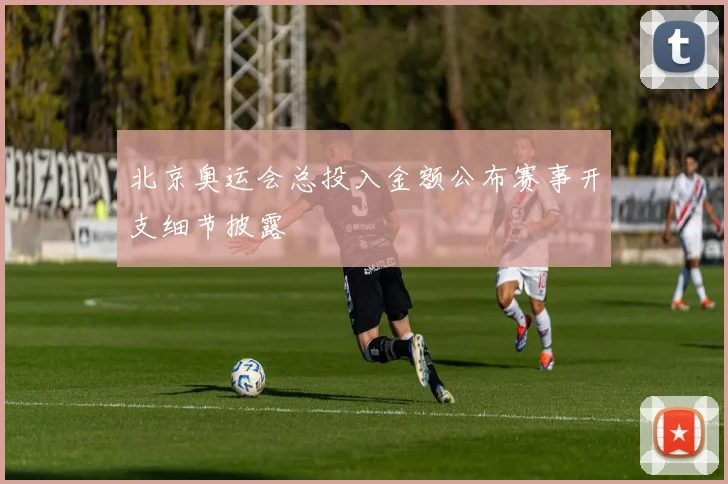 北京奥运会总投入金额公布赛事开支细节披露